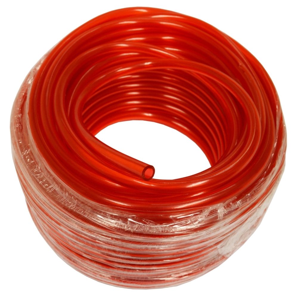 MS Tube PVC rouge 6.3mm au m. (A762001MS)