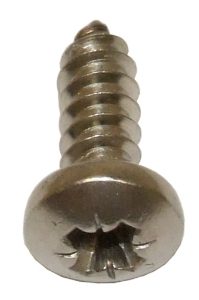 MS Screw Pan Head Pozi No 8 AB x ½inch S/S