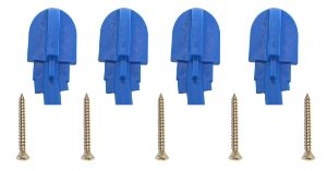 MS Sachet chandelles 20mm en plastique bleu pour Isojet (4