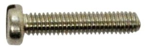 Screw Ch Hd Slt M4 x 20mm