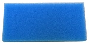 MS Filtre 124mmx60mmx12mm 40 PPI Bleu pour Dari-Vac (Stabilv